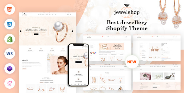 Preview image for Jewelshop - Jewelry Responsive Shopify Theme OS 2.0