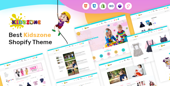 Kids zone - Baby Fashion & Toys Store Shopify Theme OS 2.0