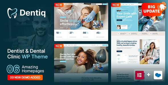 Dentiq - Dental & Medical WordPress Theme