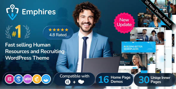 Emphires - Human Resources & Recruiting WordPress Theme