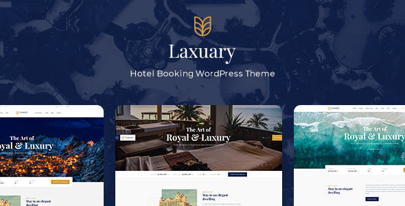 Laxuary - Hotel Booking WordPress Theme listing image