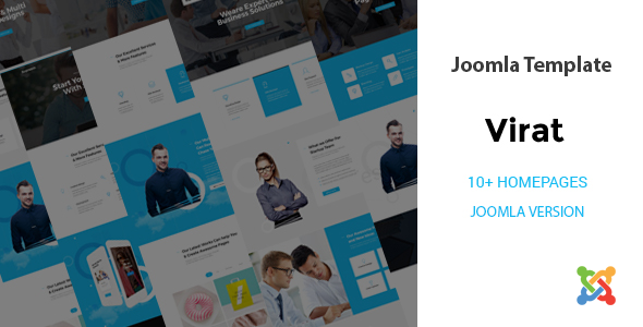 Virat - Responsive Multi-Purpose Website Joomla 6 Template