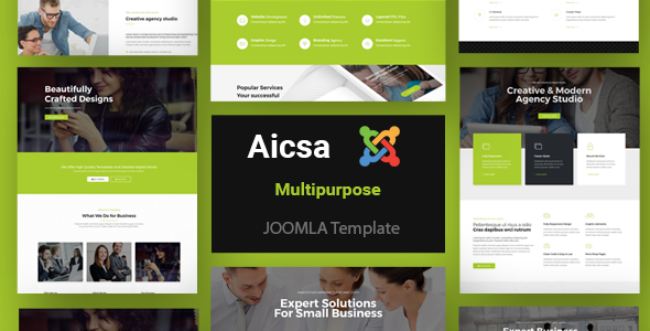 Aicsa - Responsive Multipurpose Joomla 6 Website Template