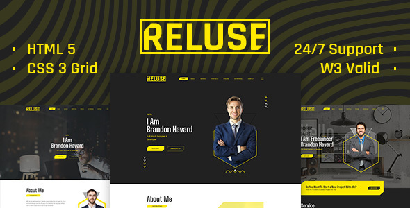 Reluse - Personal Portfolio