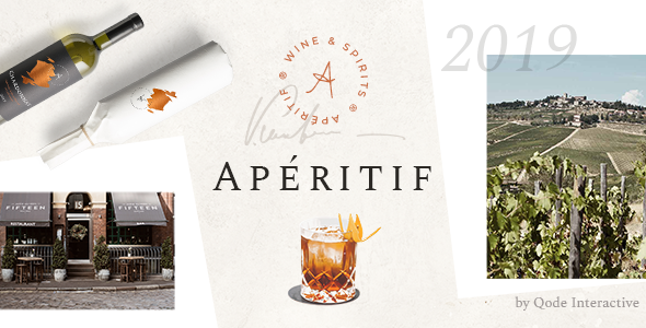 Aperitif - Wine Shop and Liquor Store WordPress Theme
