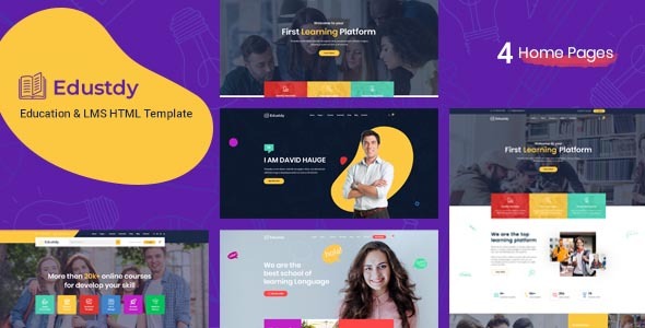 Edustdy | Education HTML Template listing image