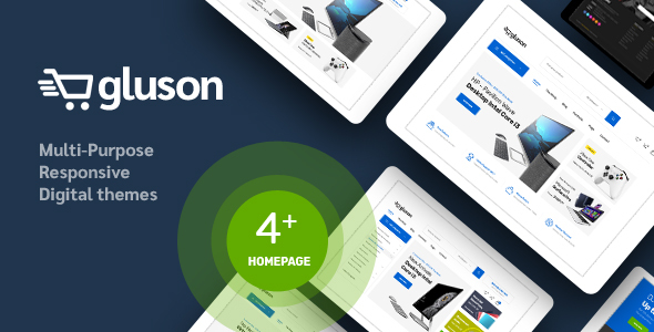 Gluson - Digital Theme for WooCommerce WordPress listing image