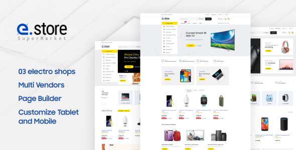 Estore | Supermarket and Digital Store