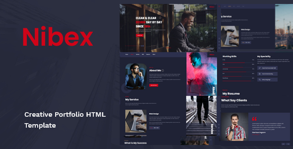 Nibex - Portfolio HTML 5 Template