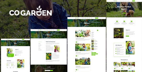Cogarden - Garden and Landscaping Template