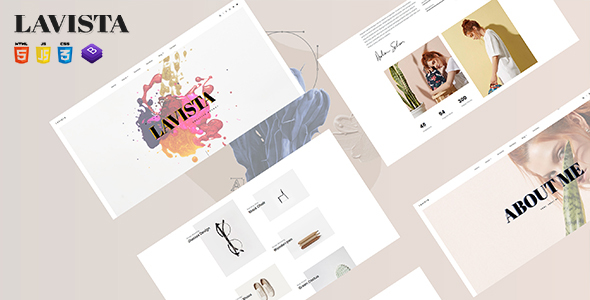 LAVISTA - Agency, Personal Template product preview