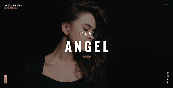 Angle - Digital Portfolio Template, for all kind of Freelancer listing image