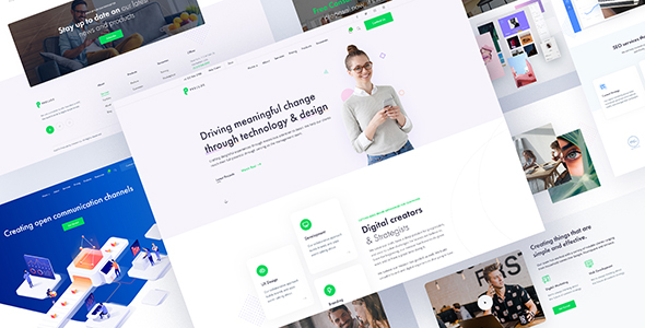 Prelude - Creative Multipurpose PSD Template