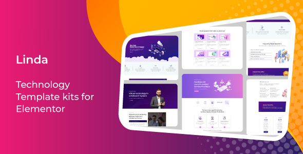 Linda - Technology Elementor Template Kit