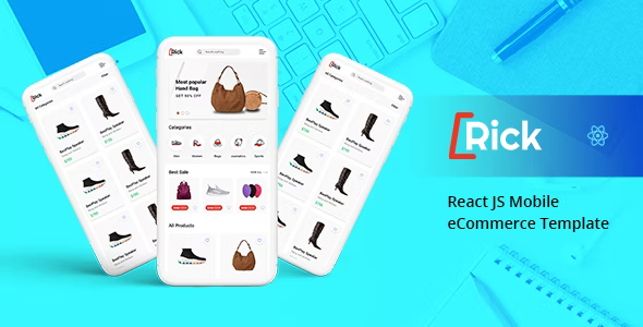 Rick – Bootstrap Mobile React JS eCommerce Template