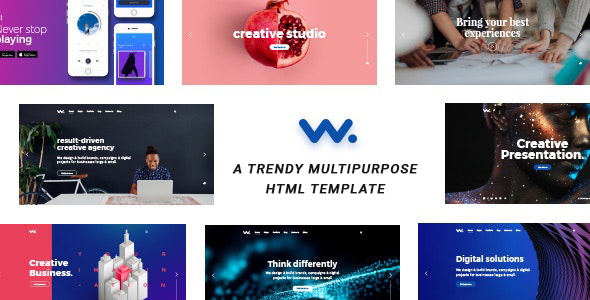 Wilson – Creative Agency HTML Template listing image
