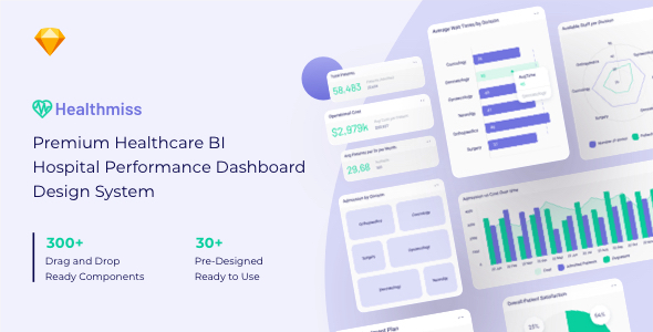 Healthmiss BI Dasboard Design System