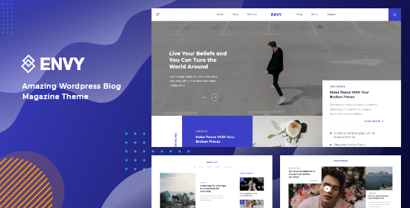 Envy - News Magazine Elementor Pro Template Kit