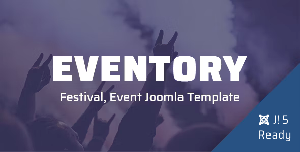 Eventory - Festival, Event Joomla 5 Template