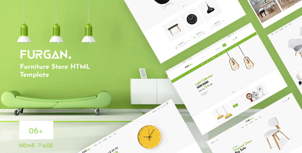 Furgan - Furniture Store HTML Template
