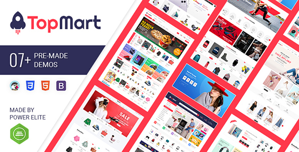 TopMart - MultiPurpose Responsive PrestaShop Theme