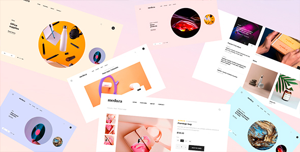 Preview image for Meduza | Template For Blog & Shop