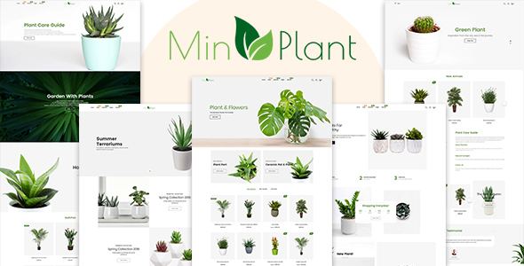 Product preview supplied for MinPlant - MultiPurpose Plant Store Shopify Theme
