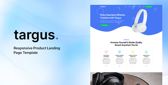 Preview image for Targus | Product Landing Page