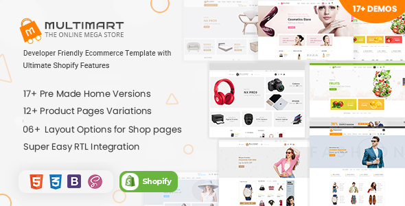 Preview image for Multimart - Shopify Responsive Theme OS 2.0
