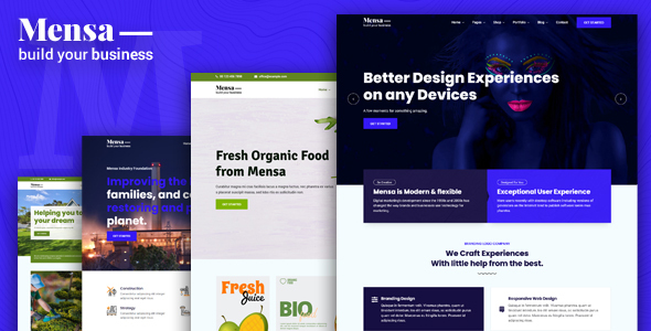 Mensa - Joomla 6 Multi-Purpose Template product preview