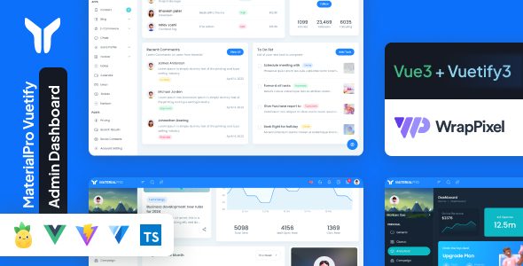 MaterialPro VueJs Admin Template