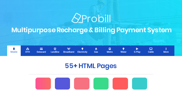 Probill - Multipurpose Recharge & Billing Payment System
