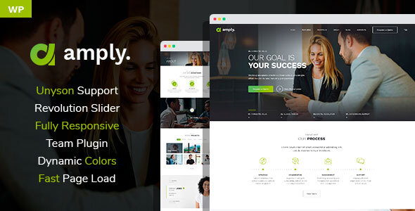 Amply - Web Design & Digital Business WordPress theme product preview