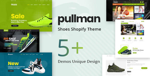Preview image for Pullman - Sportswear & Shoe Store Shopify Theme