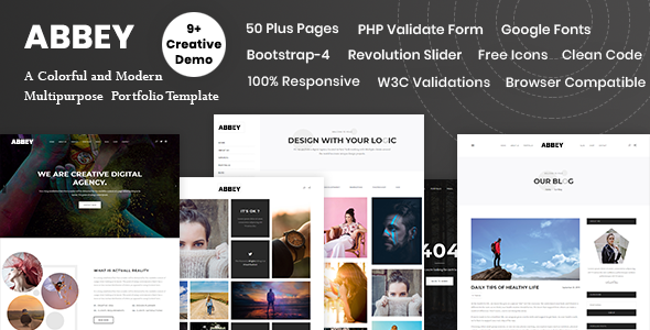 Abbey - Responsive Multi-Purpose HTML5 Template