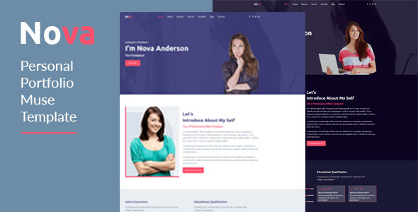 Nova-Personal Portfolio Template