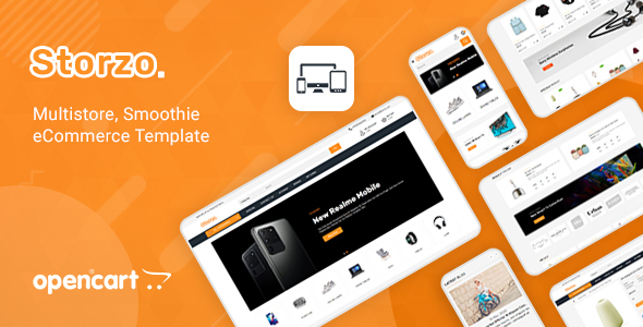 Storzo - Multipurpose E-commerce Opencart 3 Theme