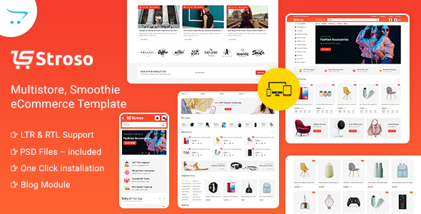 Stroso - Multipurpose Premium Opencart 3 Theme