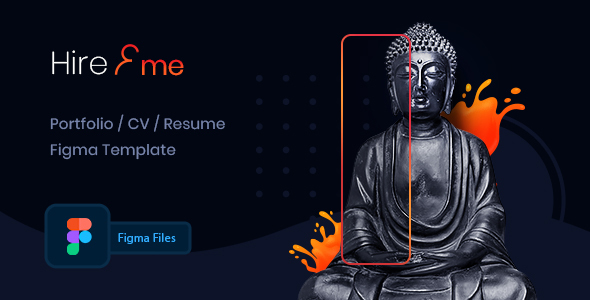 HireMe - Accountant Portfolio Figma Template