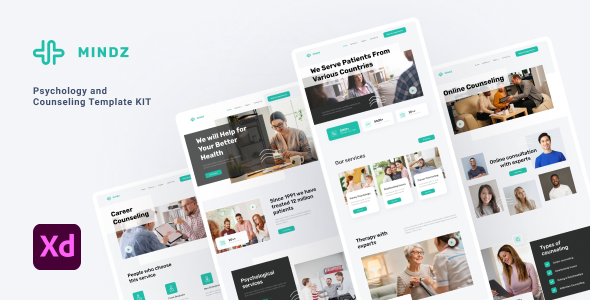 Mindz | Psychologist Website Template