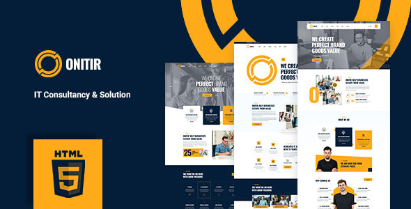 Preview image for Onitir- IT Solutions HTML Template