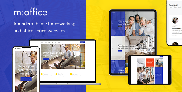 MultiOffice - Coworking Space WordPress Theme
