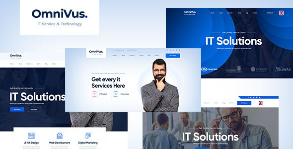 Omnivus | Technology IT Solutions & Services XD Template