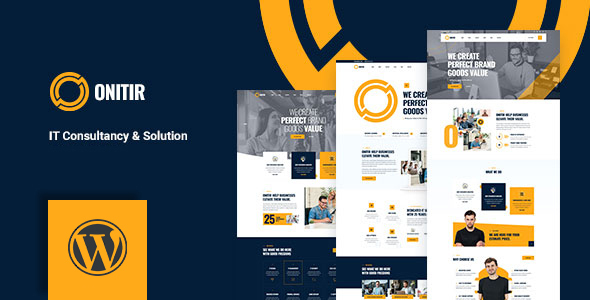 Onitir - IT Solutions WordPress theme