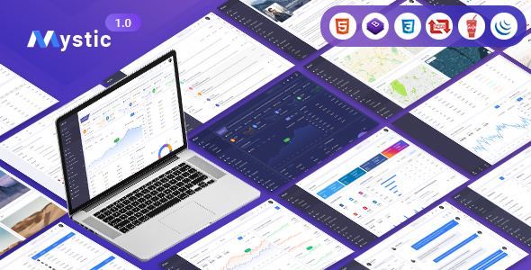 Mystic | Multipurpose Dashboard HTML5 Template