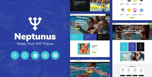 Neptunus - Water & Amusement Park WordPress Theme listing image