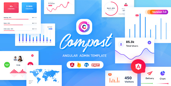 Compost - Angular 22 Admin Template