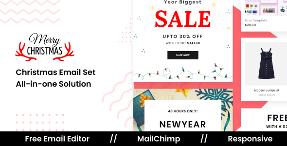 MerrySale - Responsive Email Template