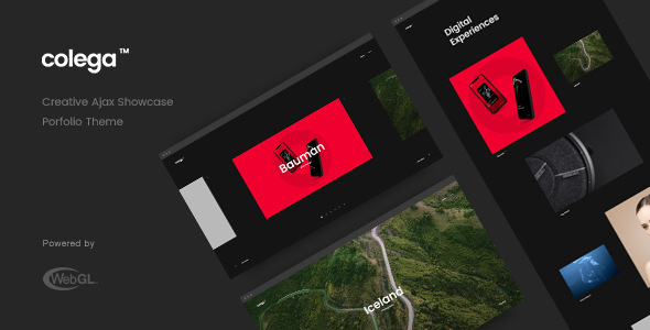 Preview image for Colega - Creative Portfolio WordPress Theme