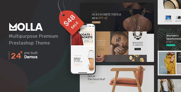 Molla | Multi-Purpose Prestashop Theme